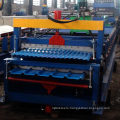 Full Automatic Gold Supplier Hot Sale Double Layer Panel Trapezoidal Corrugated IBR Step Tile Sheet Roll Forming Machine